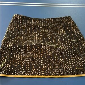 Cutter & Buck Annika Golf Activewear Skirt Womens LG Gold Athleisure Comfort